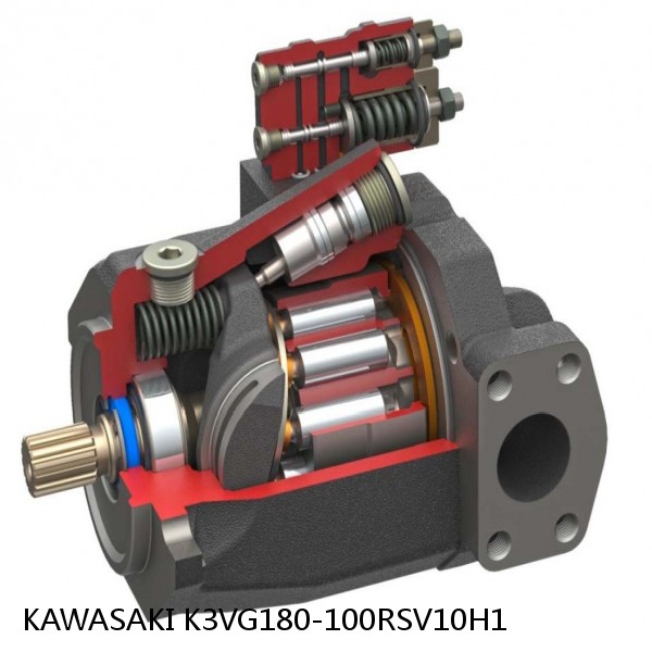 K3VG180-100RSV10H1 KAWASAKI K3VG VARIABLE DISPLACEMENT AXIAL PISTON PUMP #1 image